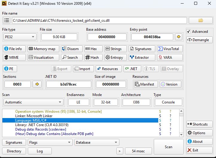 ICMP packets