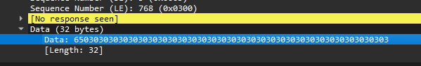 ICMP packets bytes